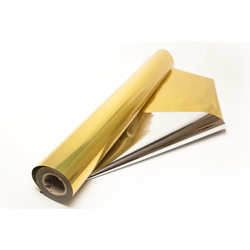 Rollo metal liso oro/plata 70x50                  