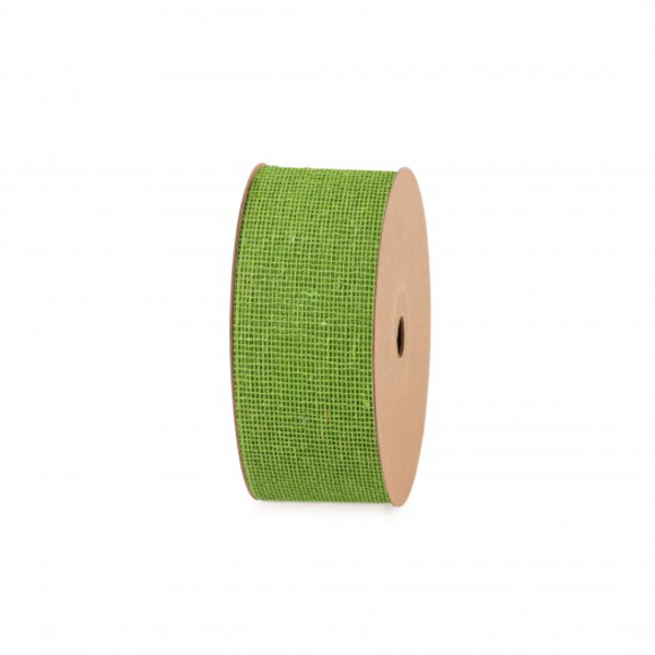 Cinta yute raw 65cm x 20mt verde claro            