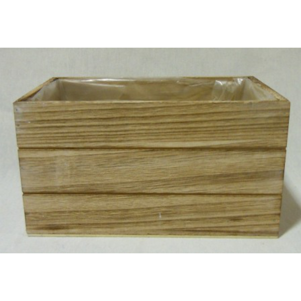 Caja madera rectaangular 22x14xH12                