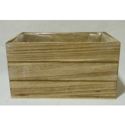 Caja madera rectaangular 22x14xH12                