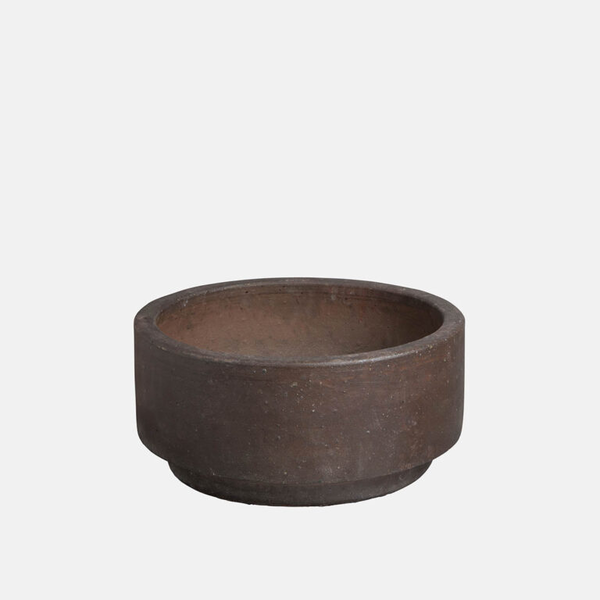 Bowl stand gres vietnam 40x19cm oscuro            