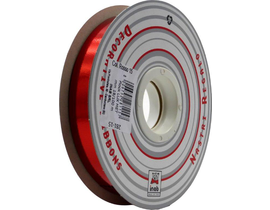 Cinta lux metal rojo 19mm x 50mt.                 