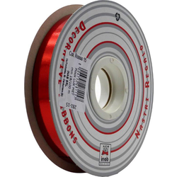 Cinta lux metal rojo 19mm x 50mt.                 